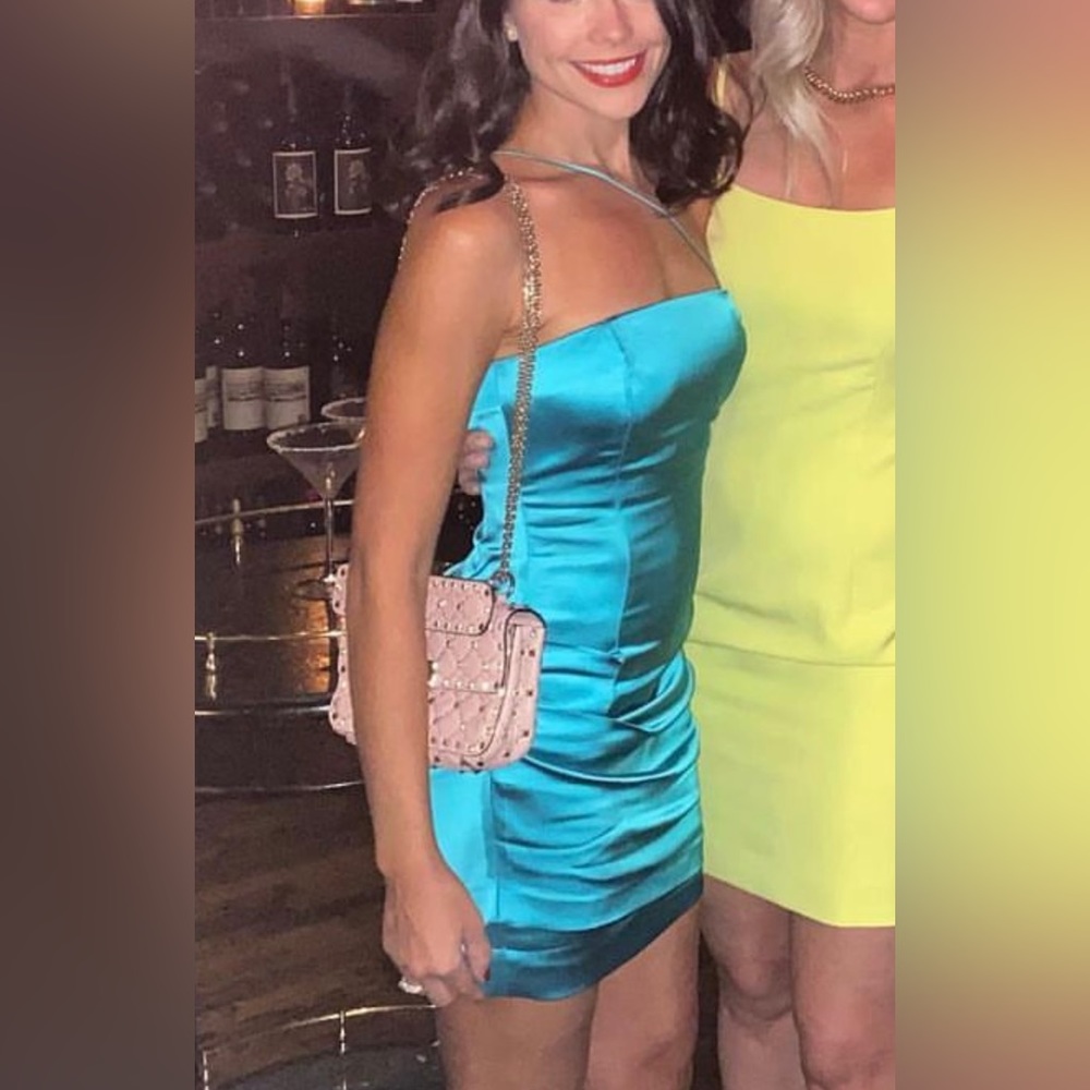 Gauge81 Blue Mini Dress xs - Picture 2 of 2